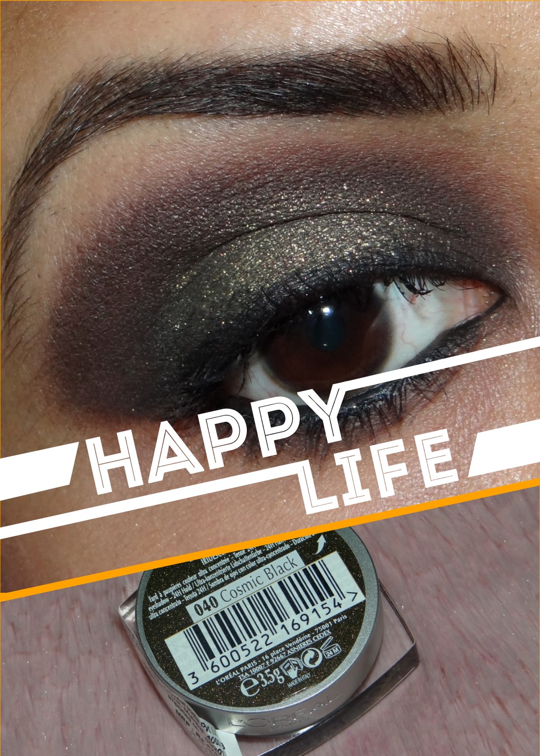 L\\'Oreal L\\'Or Electr Color Infaillible Eyeshadow Swatch Review 011_.jpg