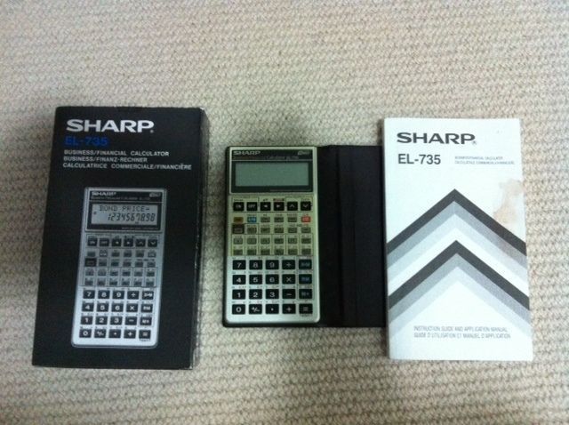 sharp EL 735 �̿�ר�ü�����