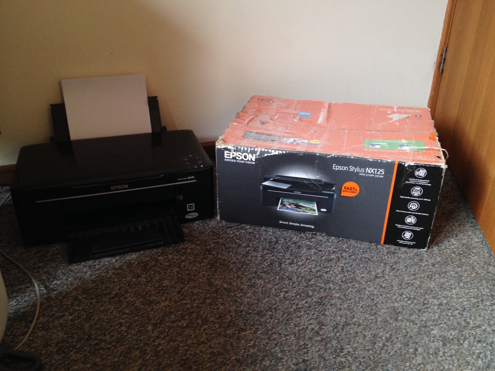 ���۰����� Epson Stylus NX125��ӡ��